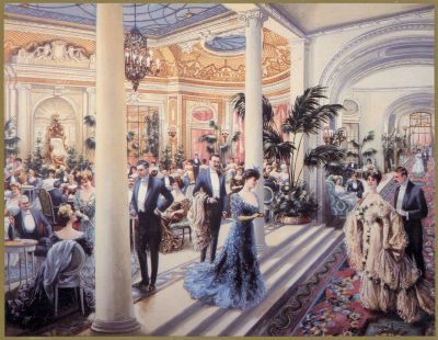 Palm Court Menu, the Ritz, London, June 1982
