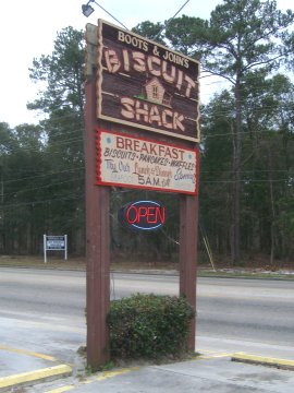 Biscuit Shack Oyster Sandwich